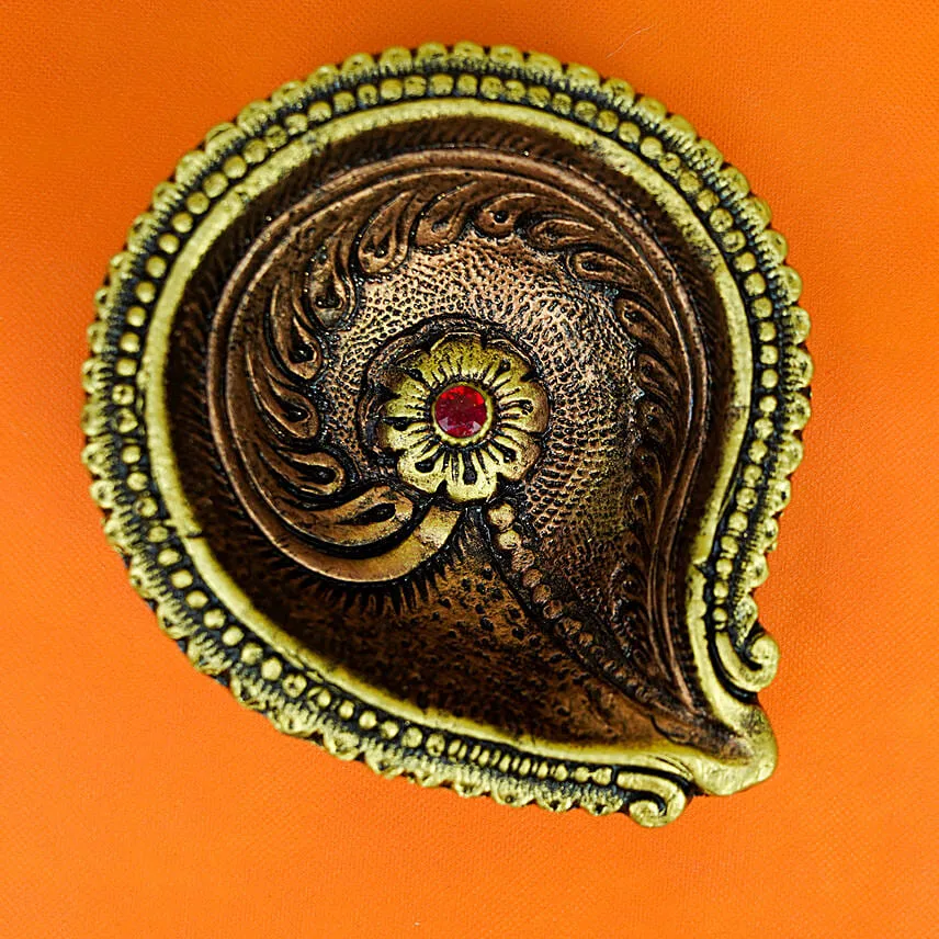 Premium Designer Diya 7 inches