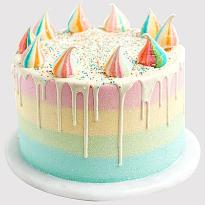 Exquisite Rainbow Chocolate Cake - Perfect for Celebrations