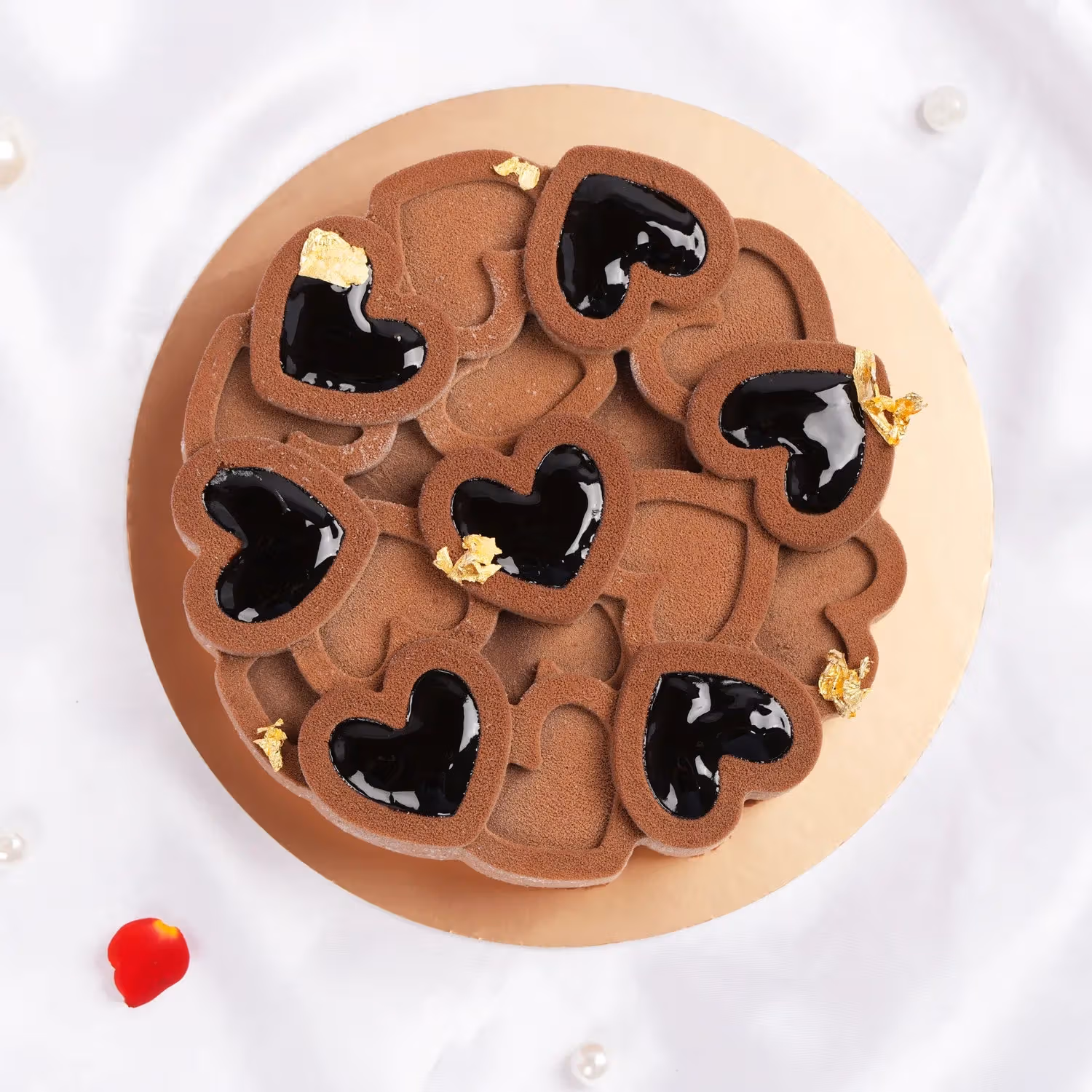 Chocolush Valentine Heart Cake - Perfect Treat for Your Loved One