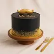 Best DAD Black N Golden Cake