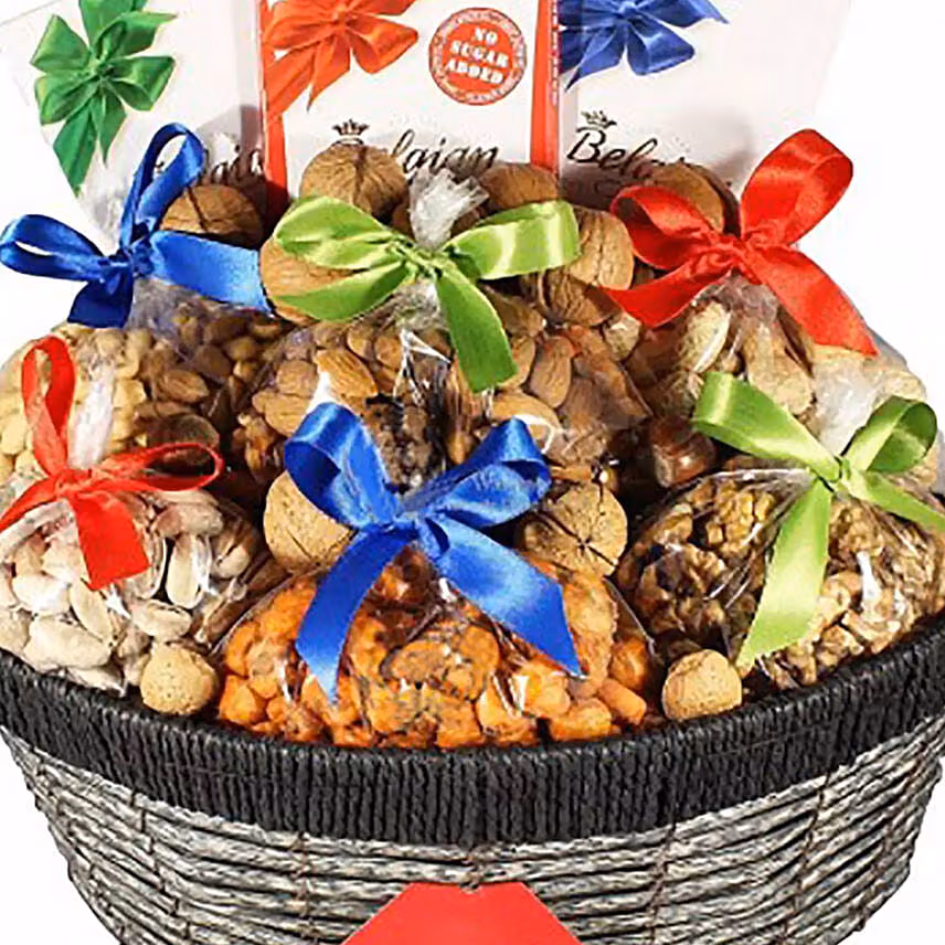 Healthy Nuts & Sweets Basket