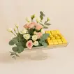 Patchi n Roses Glass Pedestal Stand