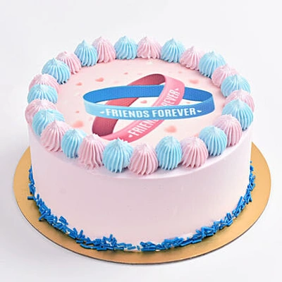 Friendship Vows Red Velvet Cake - Perfect for Cherishing Bonds