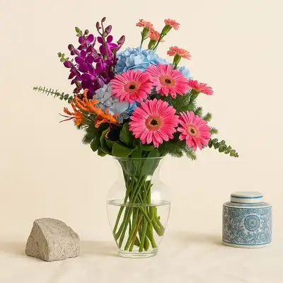 Adorable Flowers Arrangement
