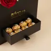 Happiness Box | Rose, Chocolates n Balloons - With Small Teddy