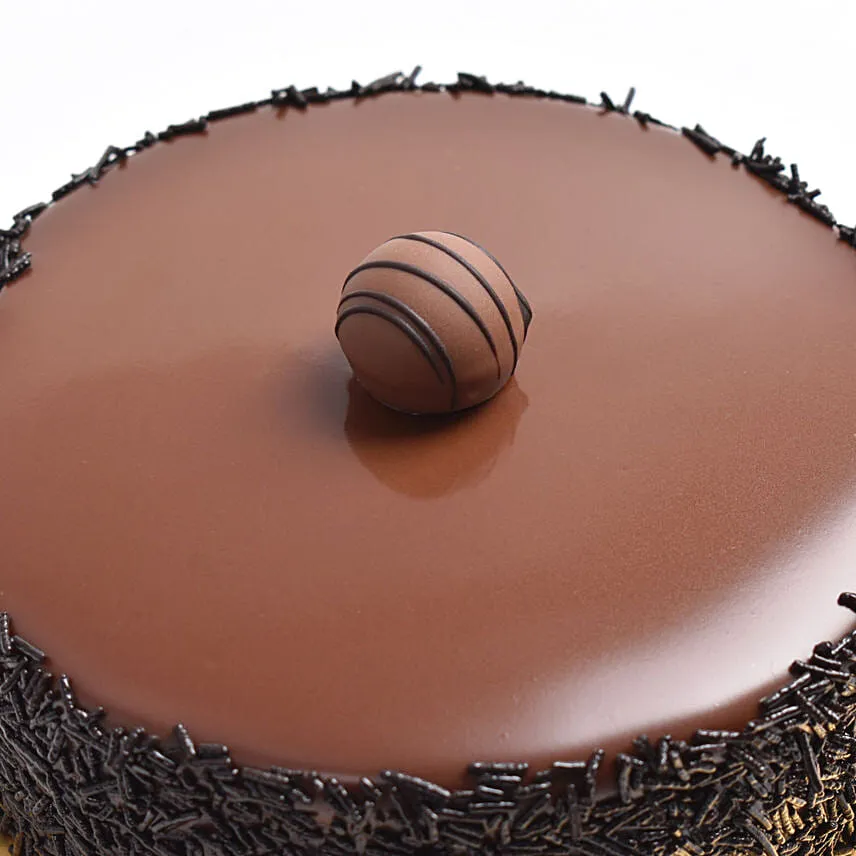 Delightful Congratulations Chocolate Fudge Cake 4 Portions