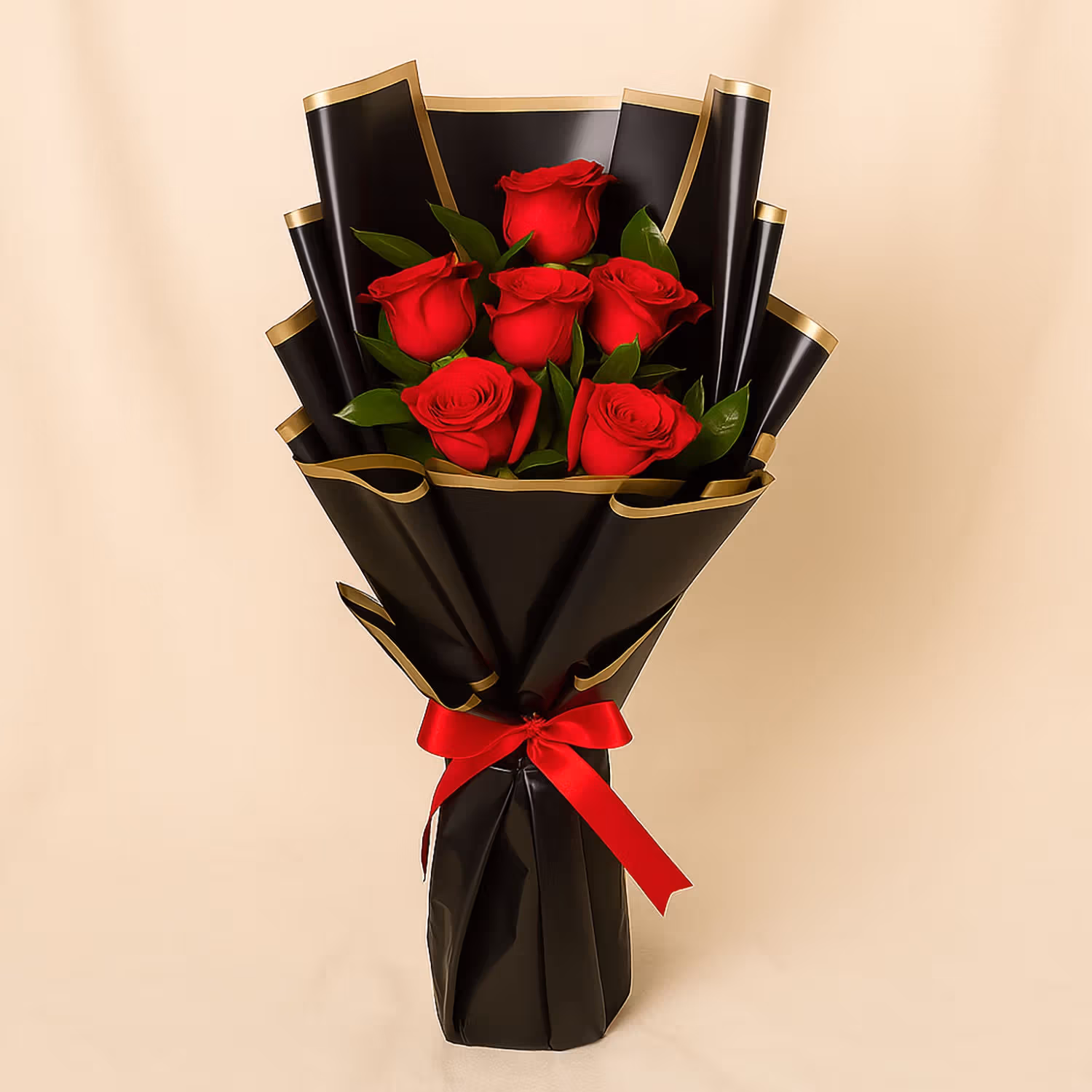 All My Love Premium Flower Bouquet  - 6 Roses