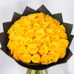 Radiant Graduation Yellow Roses Bouquet