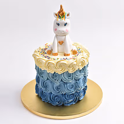 Magical Enchanted Unicorn Chocolate Cake