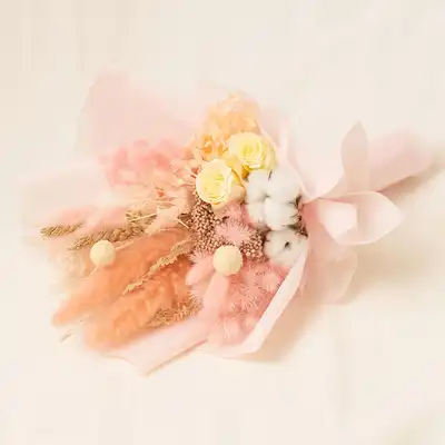 Graceful Mixed Preserved Flowers Bouquet
