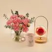 Sweet Emotions Pink Carnations with Forever Rose n Mug