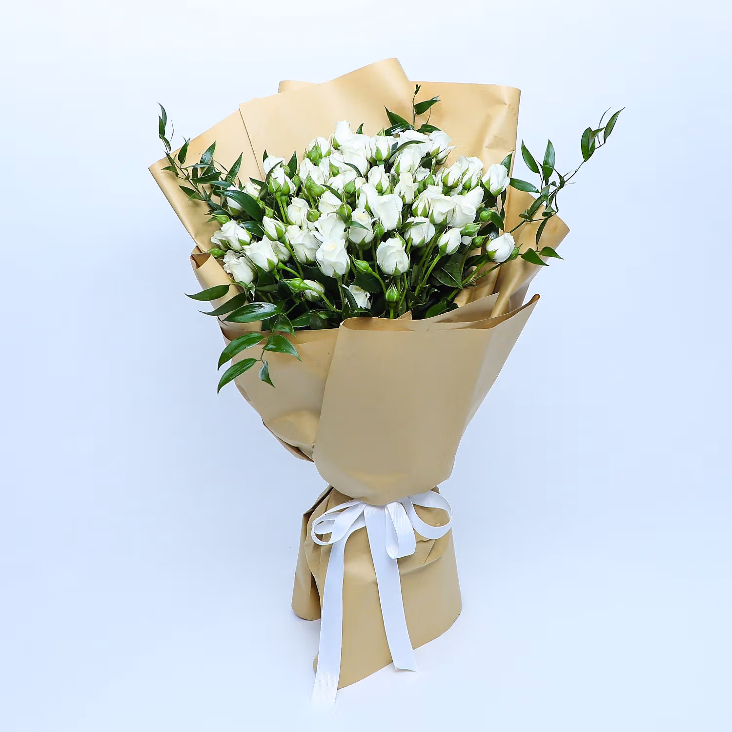 Beautiful White Spray Rose Bouquet