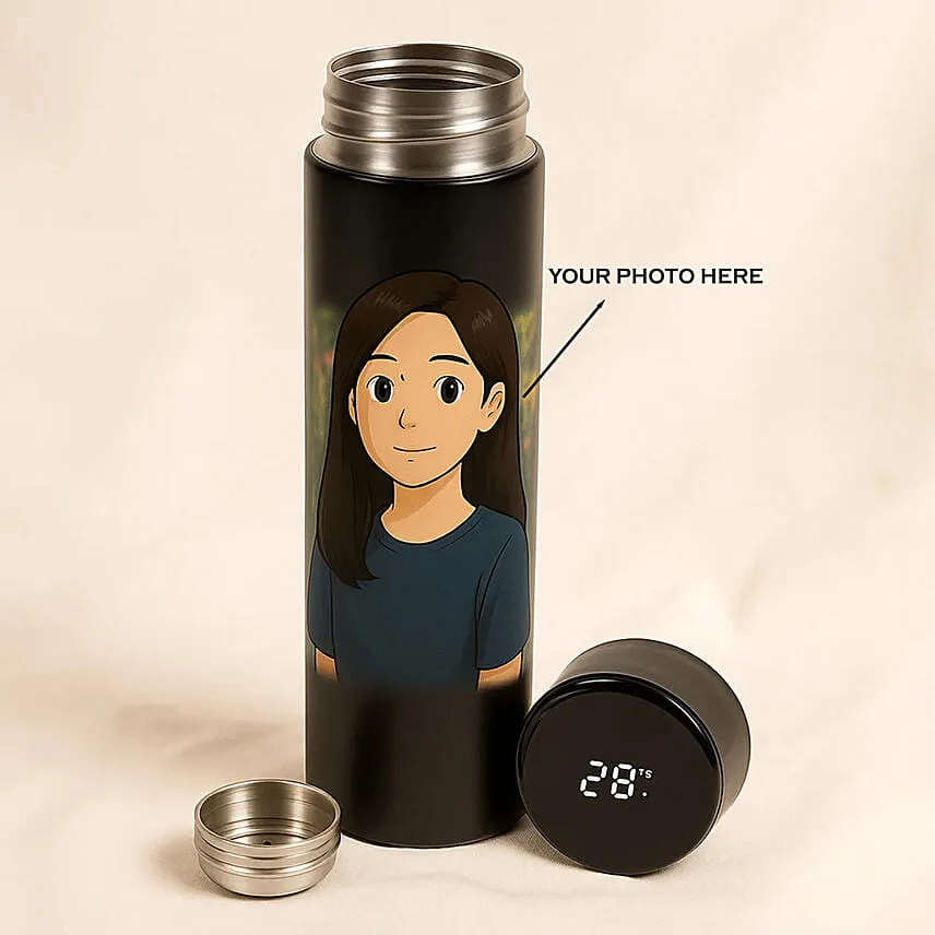 Personalise Your Ghibli Printed Water Bottle