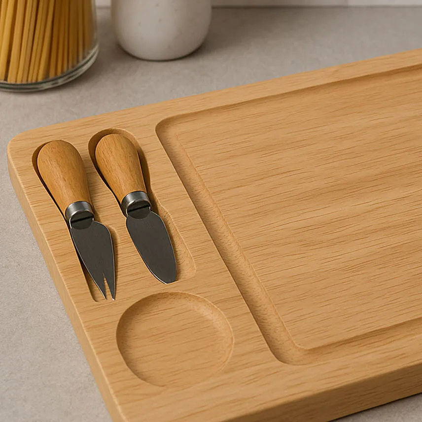 Rectangle Cheeseboard with Message