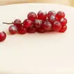 Elegant White Fondant Cake with Berries - 500 gm