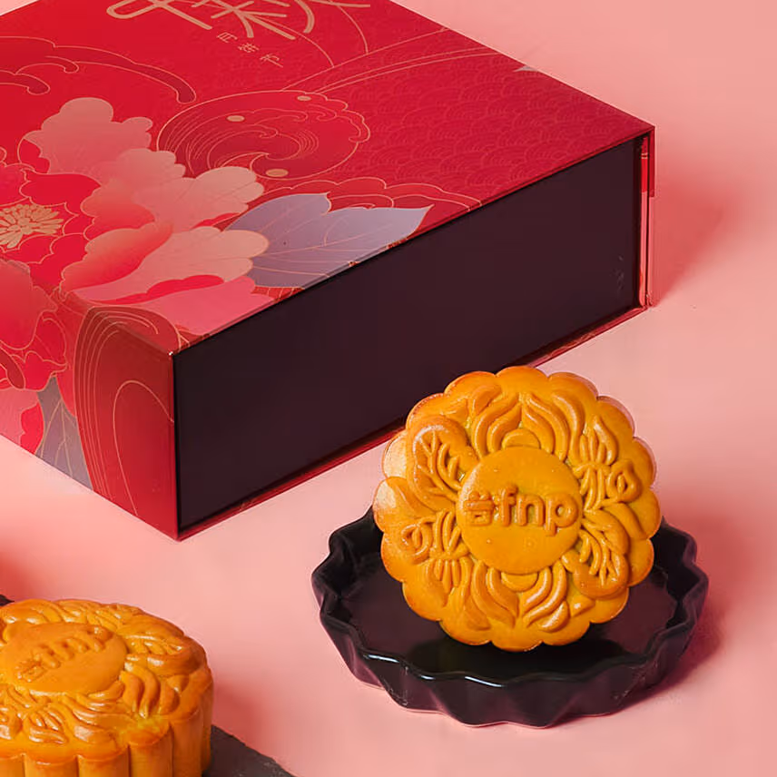 FNP Pure Lotus Single Yolk Mooncakes