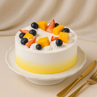 Delicious Fruit Cake 500gm - Perfect for Celebrations - Fruit