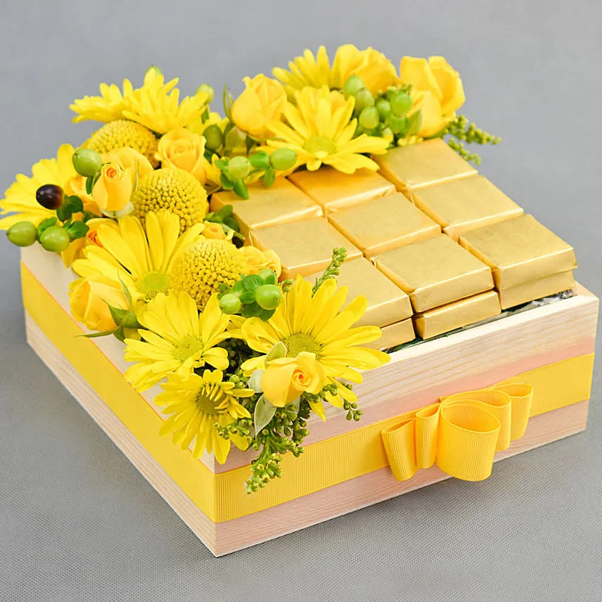 Flower and Chocolates Joy