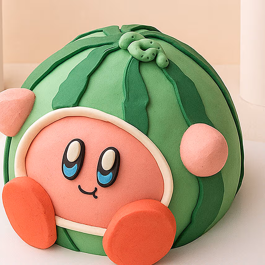 Jellycat Watermelon Theme Cake