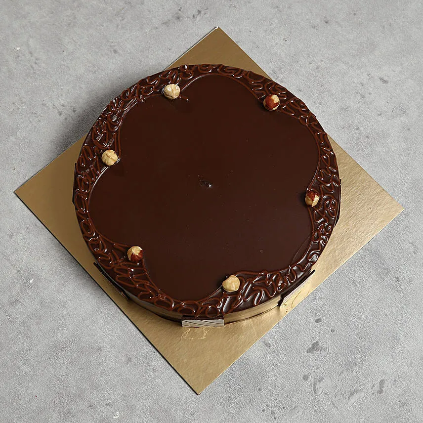 Eggless Hazelnut Choco Cake One Kg