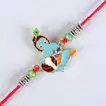 Bal Krishna And Bal Hanuman Rakhi Set