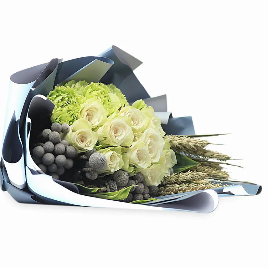 Valentine Classy Mixed Flower Bouquet