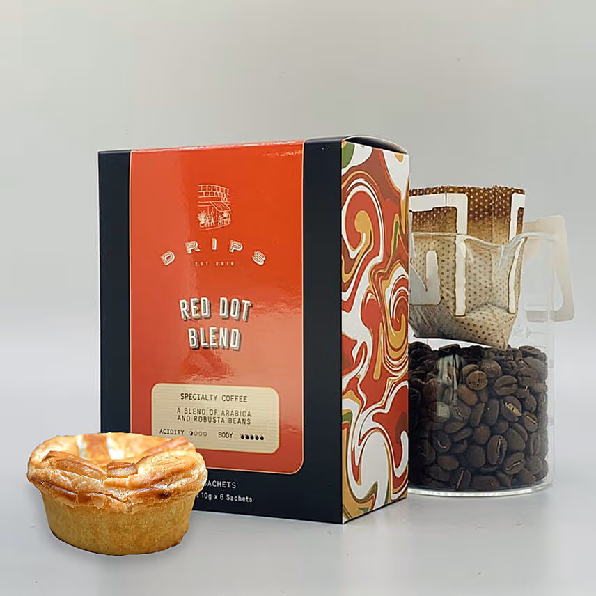 Coffee & Chicken Mushroom Pie Pack