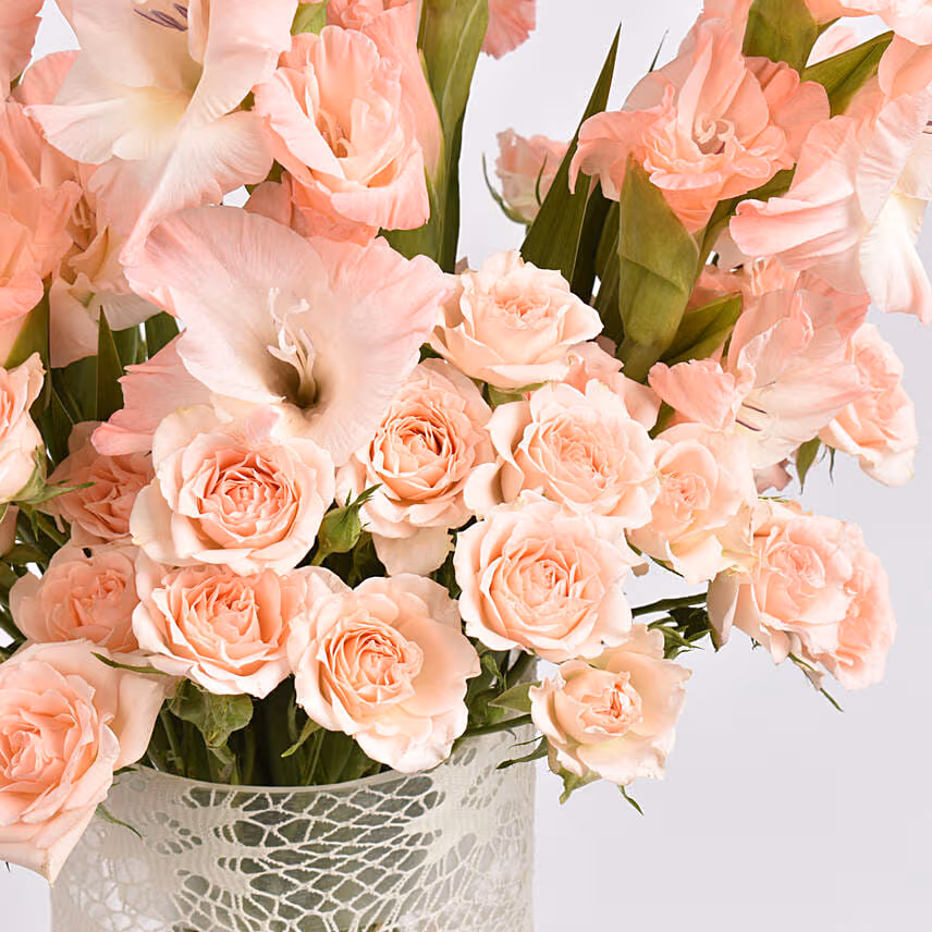 Galdiolus Flowers Beauty Arrangement