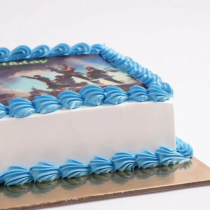Fortnite Birthday Chocolate Photo Cake
