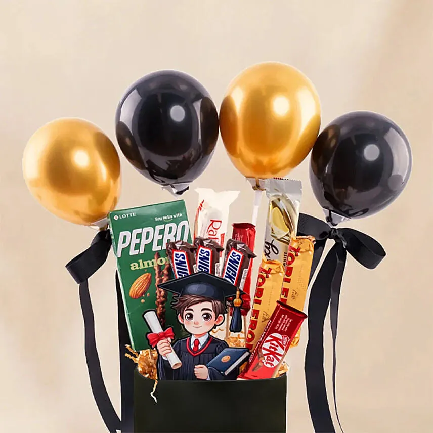 Graduation Chocolate Gift Box For Boys