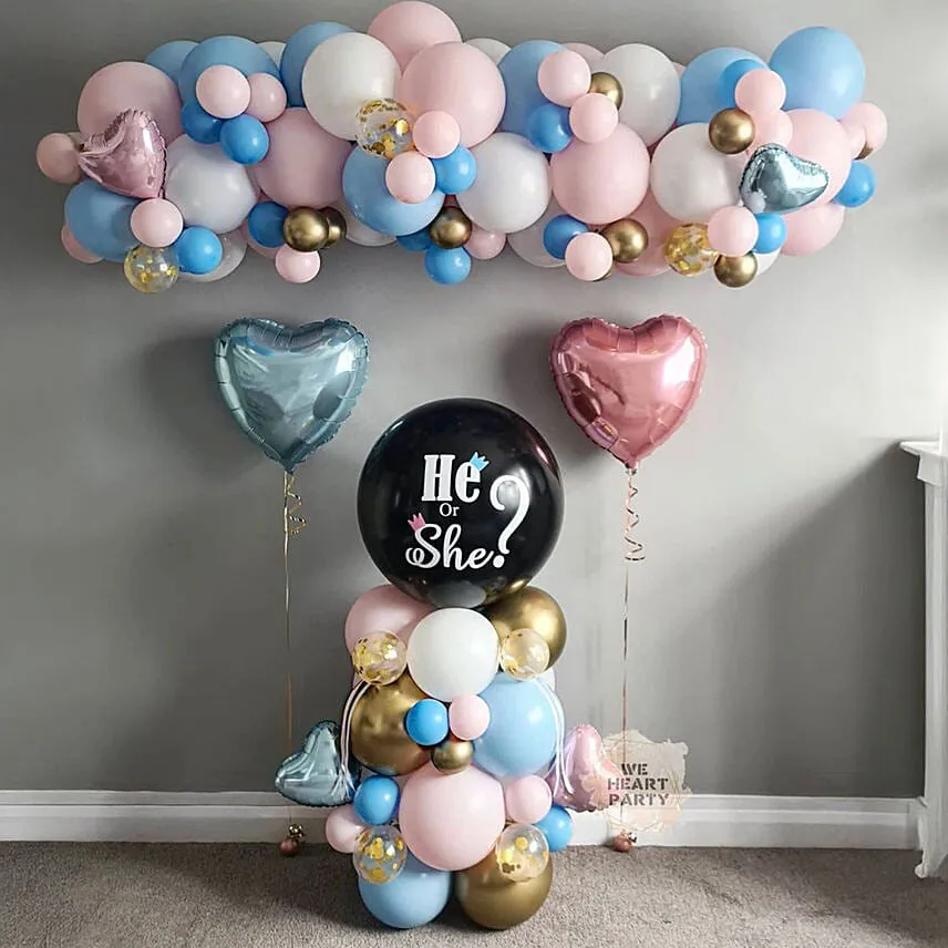 Geneder Reval Balloons Decoration