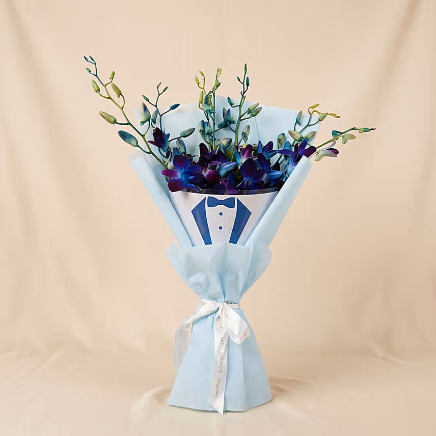 Gentlemans Delight Orchid Bouquet