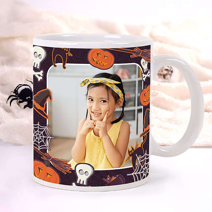 Personalised Halloween Theme Mug