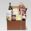 Organic Delight Gift Box: White Apple Juice & Gourmet Treats