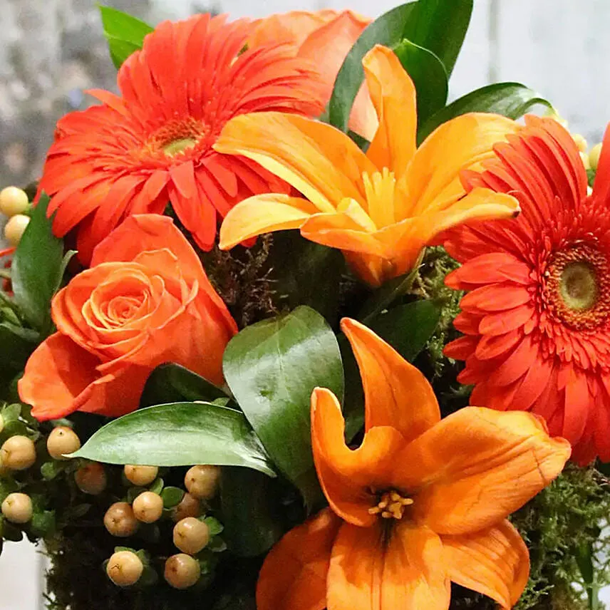 Pumpkin Floral Arrangement