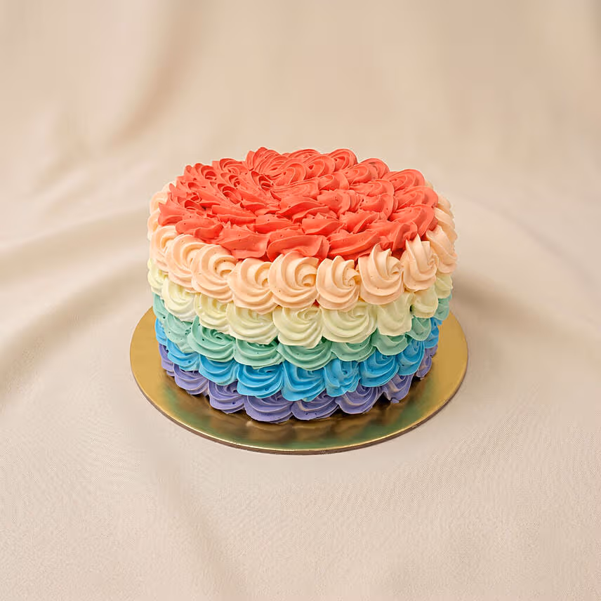 Colorful Rainbow Sponge Cake 750g