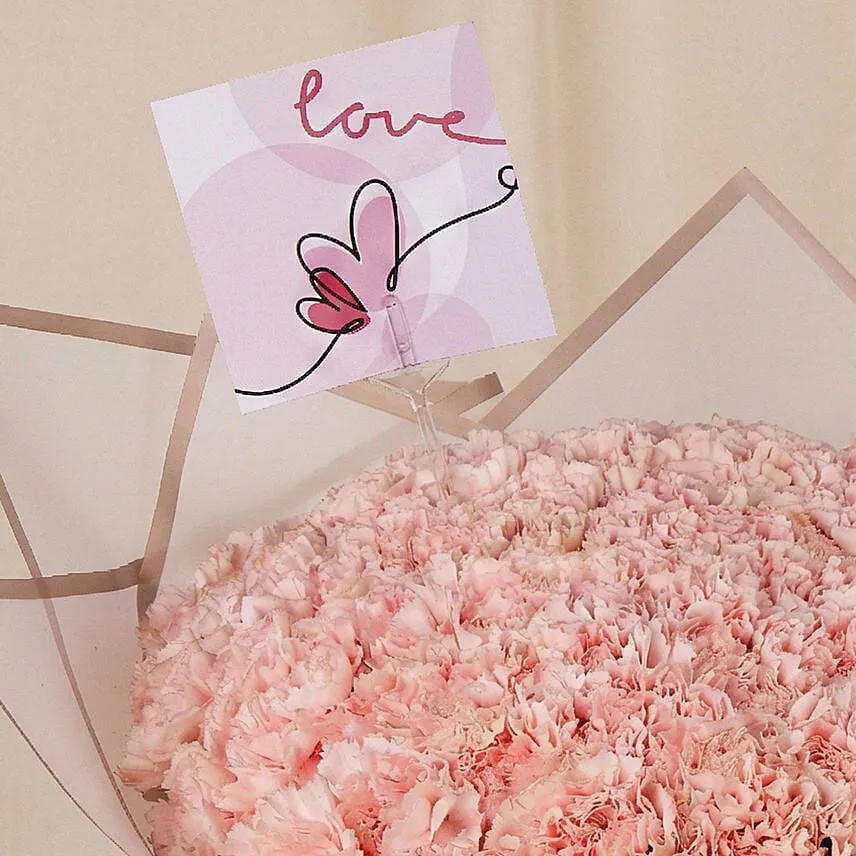99 Carnations love Bouquet for Vday