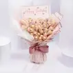 Luxurious Ferrero Rocher Birthday Bouquet with Pampas Touch