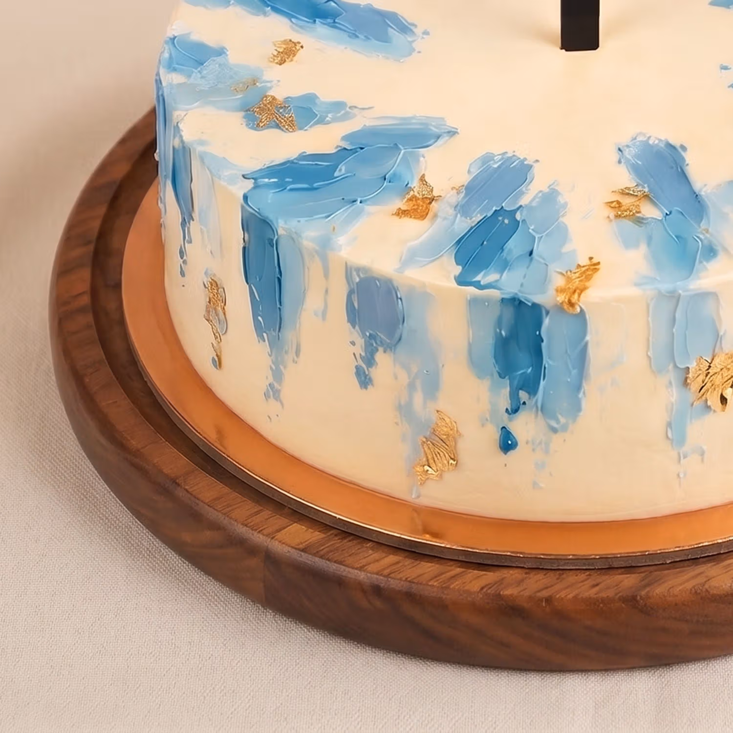 Father's Day Cake with Topper