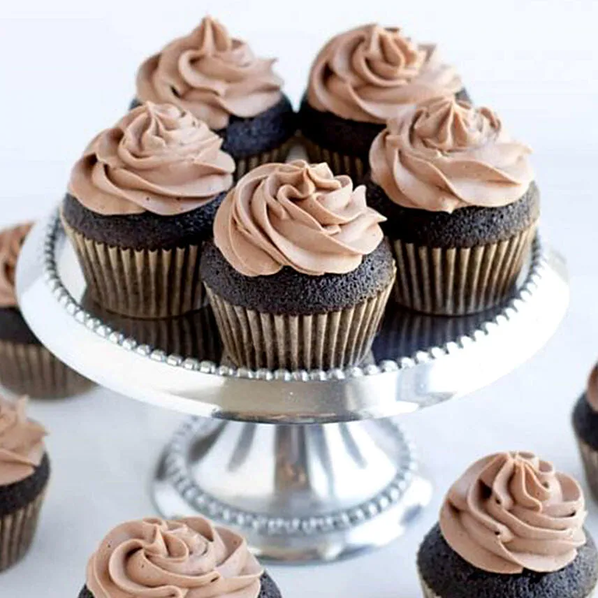 Double Chocolate Banana Cupcakes
