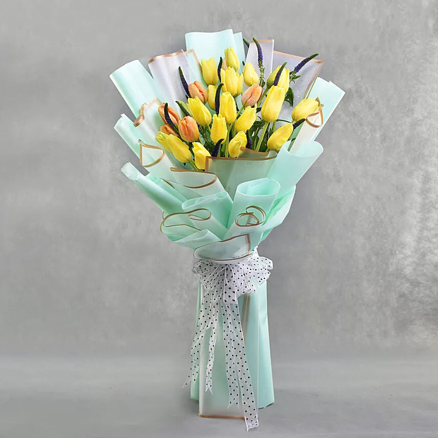 French Tulips Long Bouquet