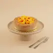 Kunafa Cheesecake Mango Topping