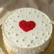 Decadent Pure Heart Chocolate Valentine Cake
