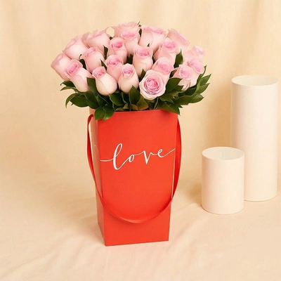 Pink Roses Antique