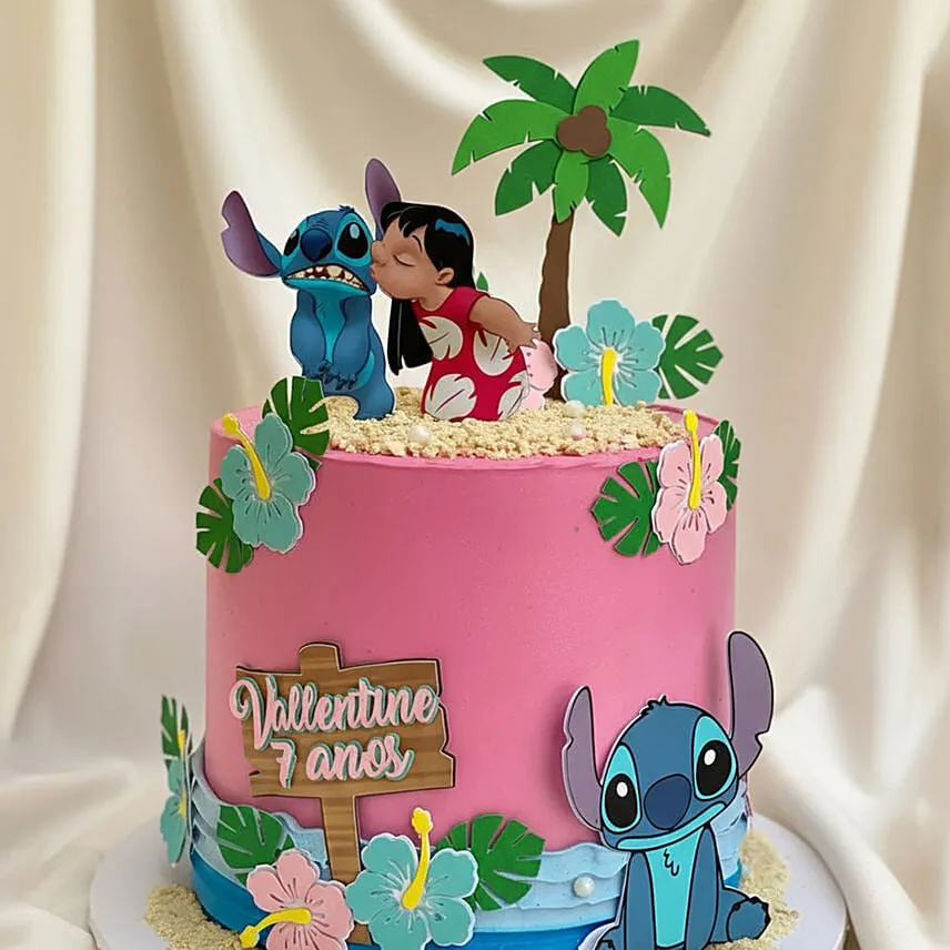 Lilo and Stitch Tropical Paradise Chocolate Cake 1Kg