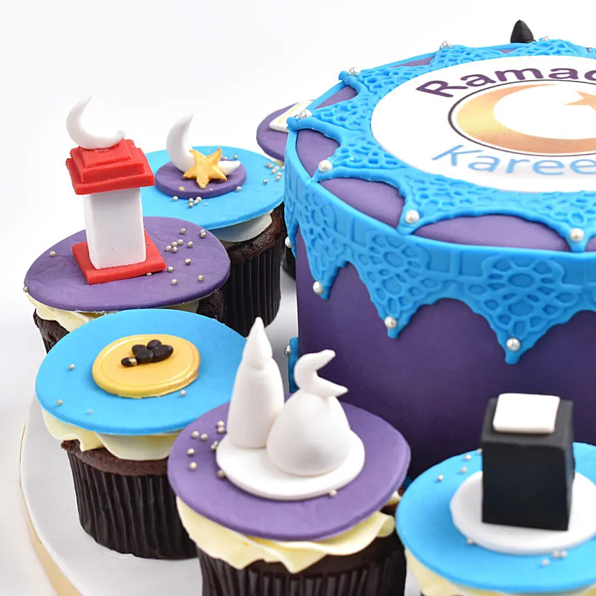 Cake and Cupcake Set for Ramadan