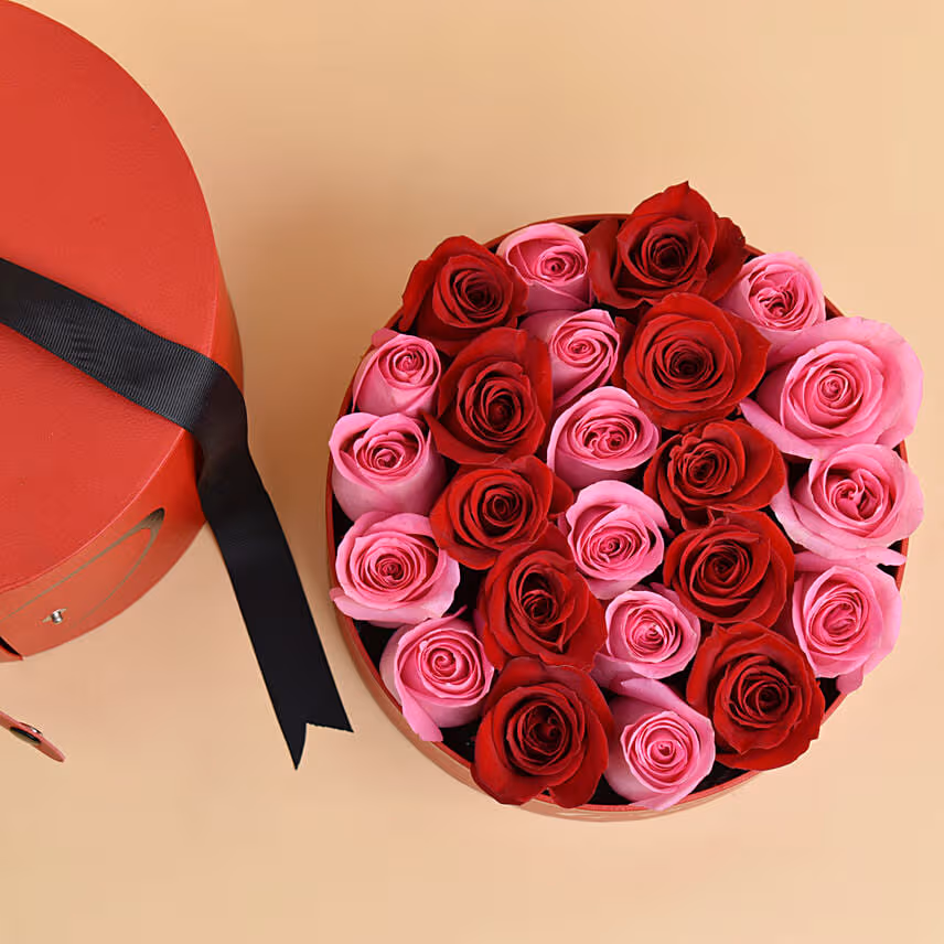 Roses Red Love Box For Valentine