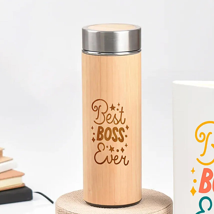 Best Boss Bottle Diary & Pen