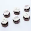 Delicious Chocolate 'Congrats' Cupcakes - Box of 6