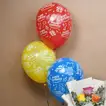 Deluxe Surprise Birthday Gift Combo Set with Roses, Cake, and Balloons